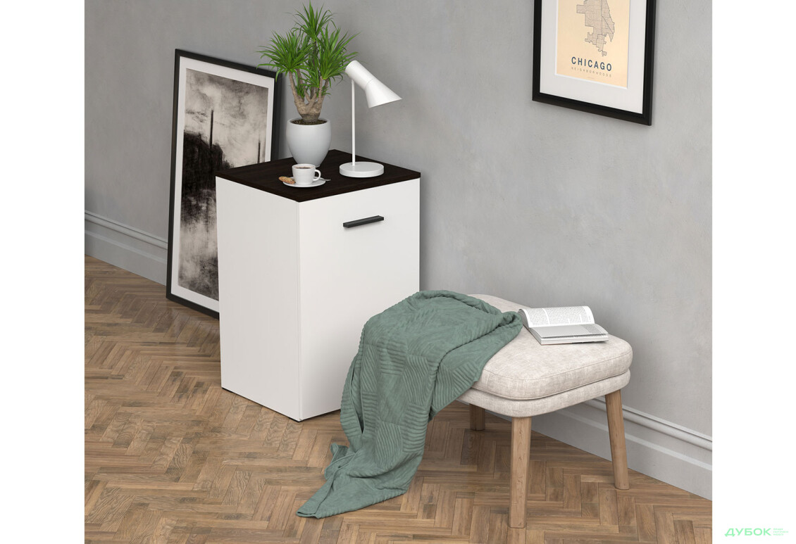 Изображение 4 - Стол-тумба трансформер Knap Knap Hobana / Хобана Ш2 с полкой и ящиками, Белый / Венге