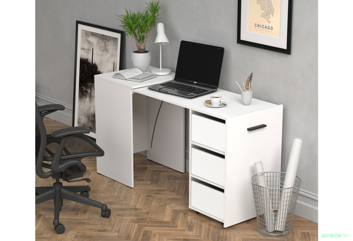 Изображение 5 - Стол-тумба трансформер Knap Knap Hobana / Хобана Ш3 с ящиками, Белый