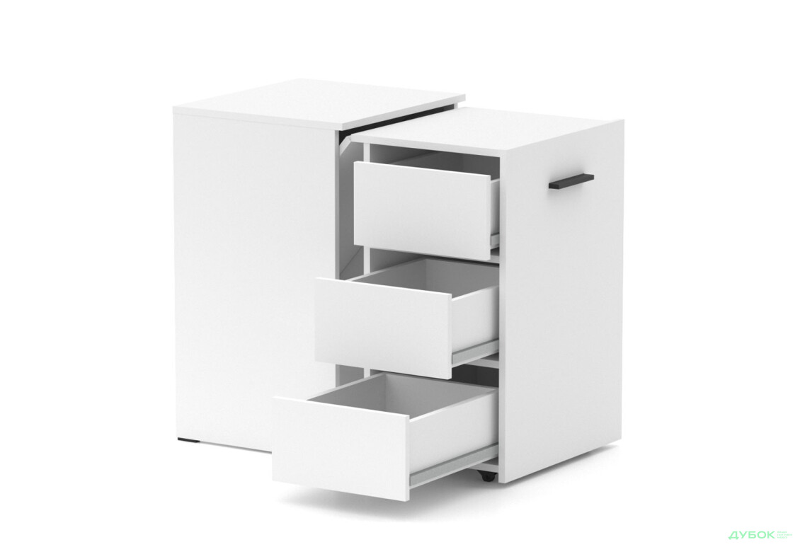Изображение 2 - Стол-тумба трансформер Knap Knap Hobana / Хобана Ш3 с ящиками, Белый