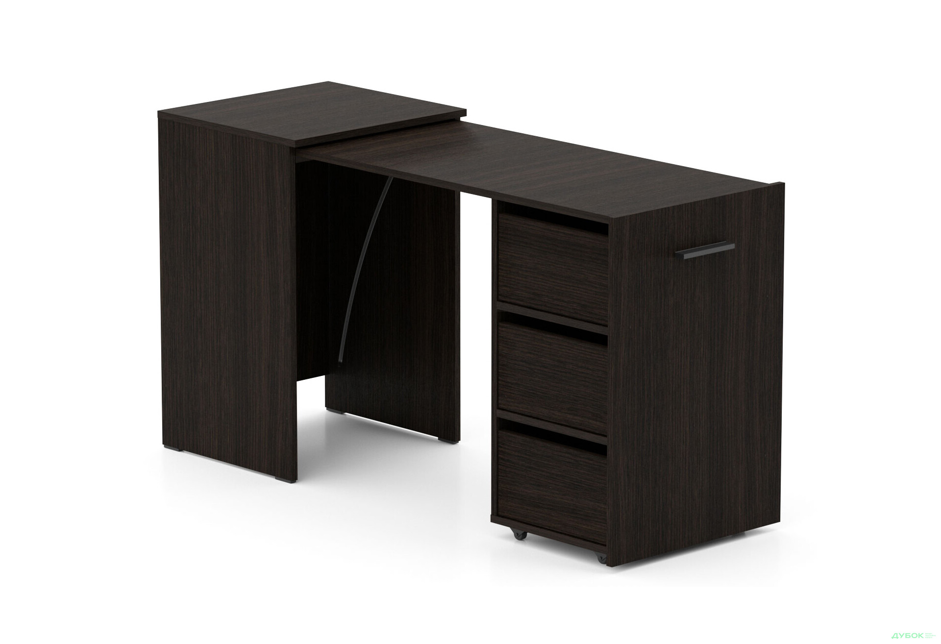 Изображение 1 - Стол-тумба трансформер Knap Knap Hobana / Хобана Ш3 с ящиками, Венге