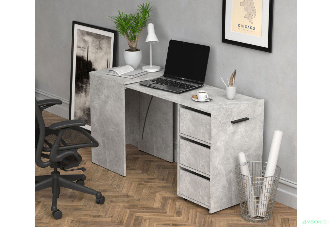 Изображение 5 - Стол-тумба трансформер Knap Knap Hobana / Хобана Ш3 с ящиками, Ателье светлый