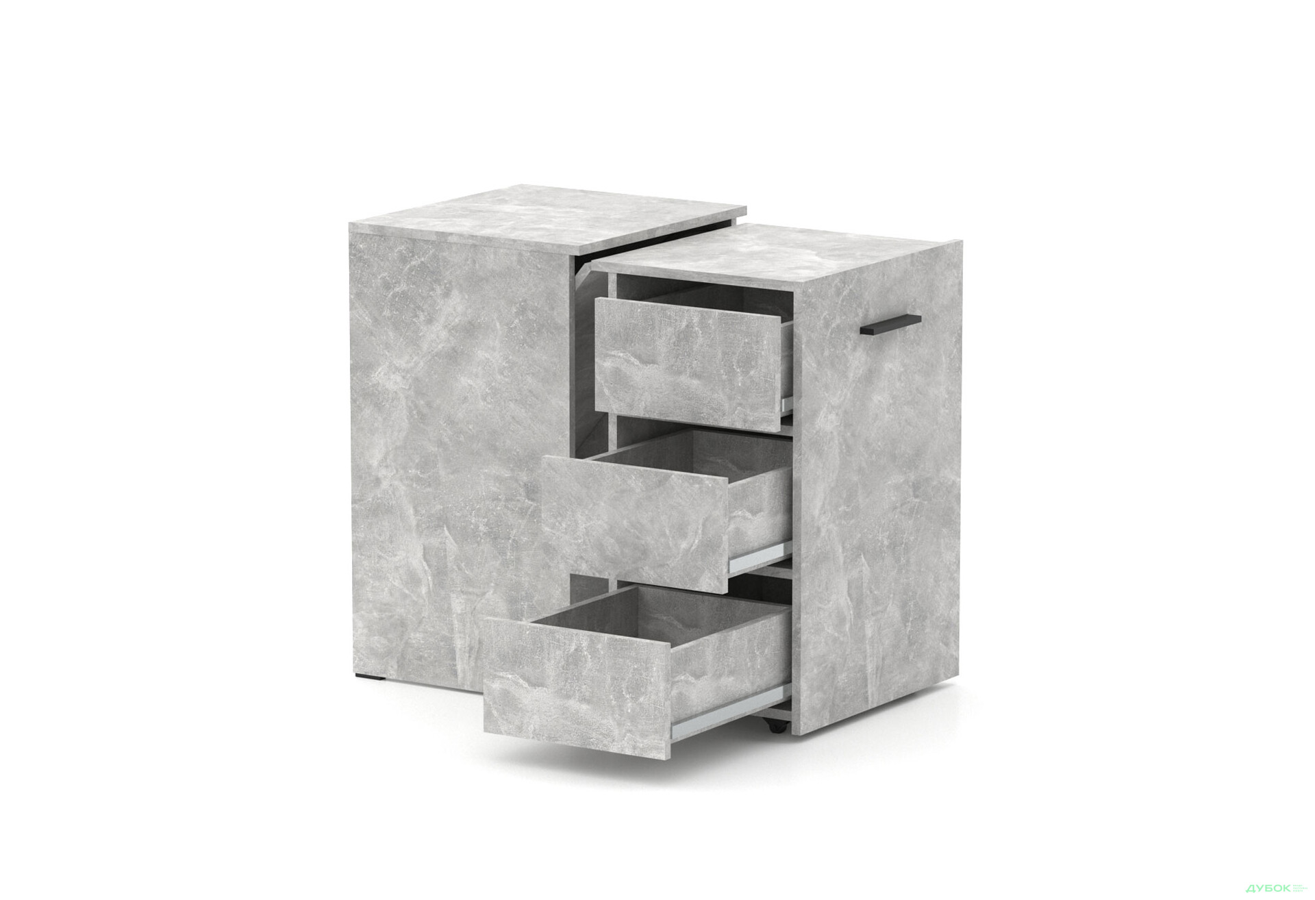 Изображение 2 - Стол-тумба трансформер Knap Knap Hobana / Хобана Ш3 с ящиками, Ателье светлый