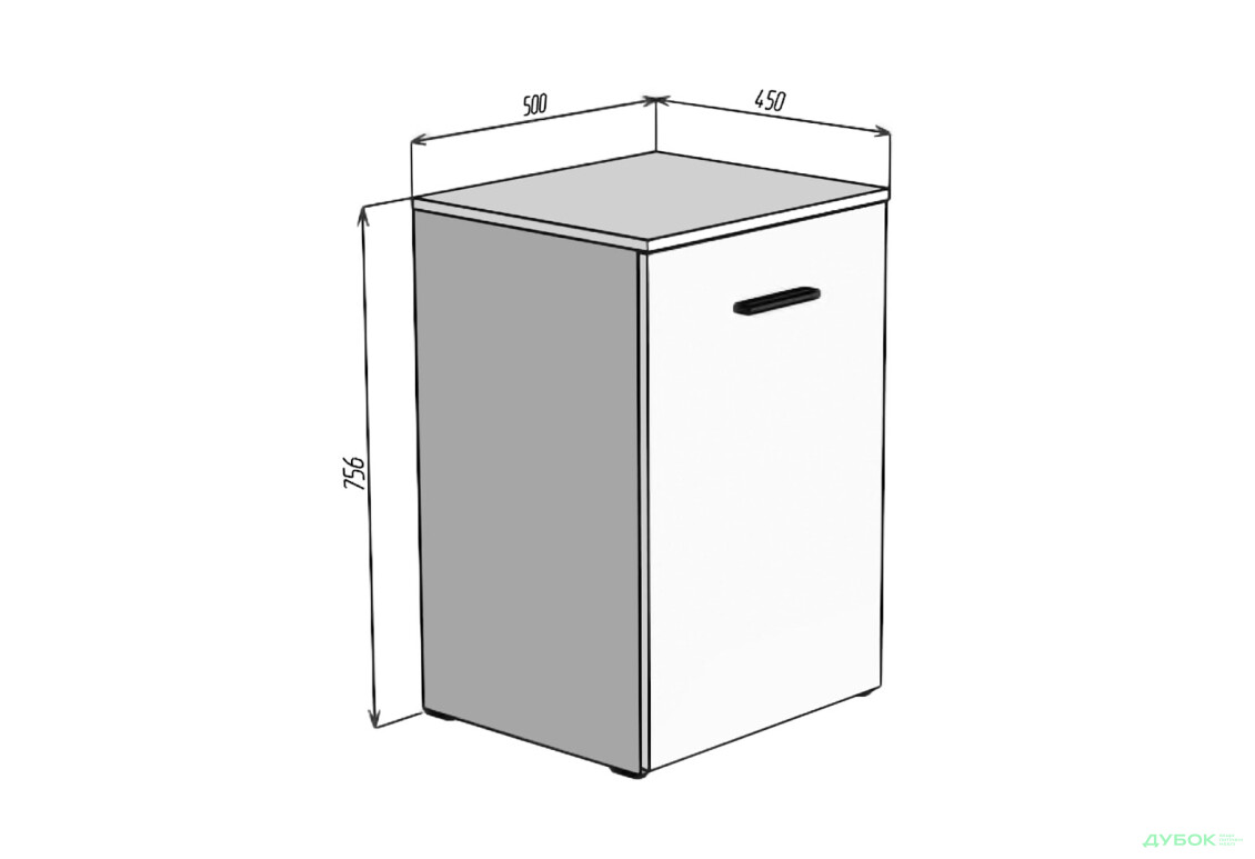 Изображение 7 - Стол-тумба трансформер Knap Knap Hobana / Хобана Ш3 с ящиками, Белый / Дуб сонома