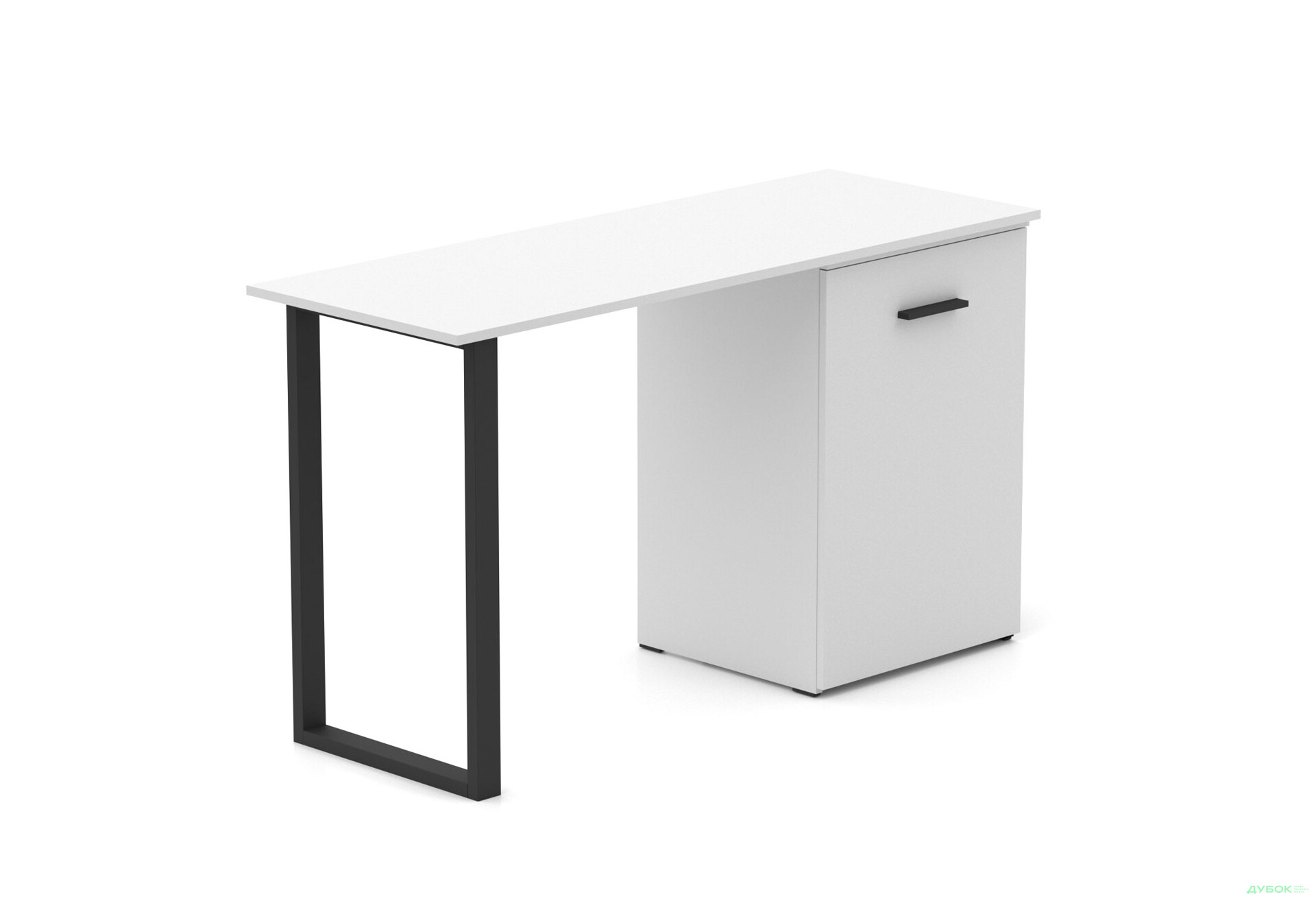 Зображення 4 - Стіл-трансформер Knap Knap Hobana+Jambo / Хобана+Джамбо з додатковою поворотною стільницею та полицями, Білий