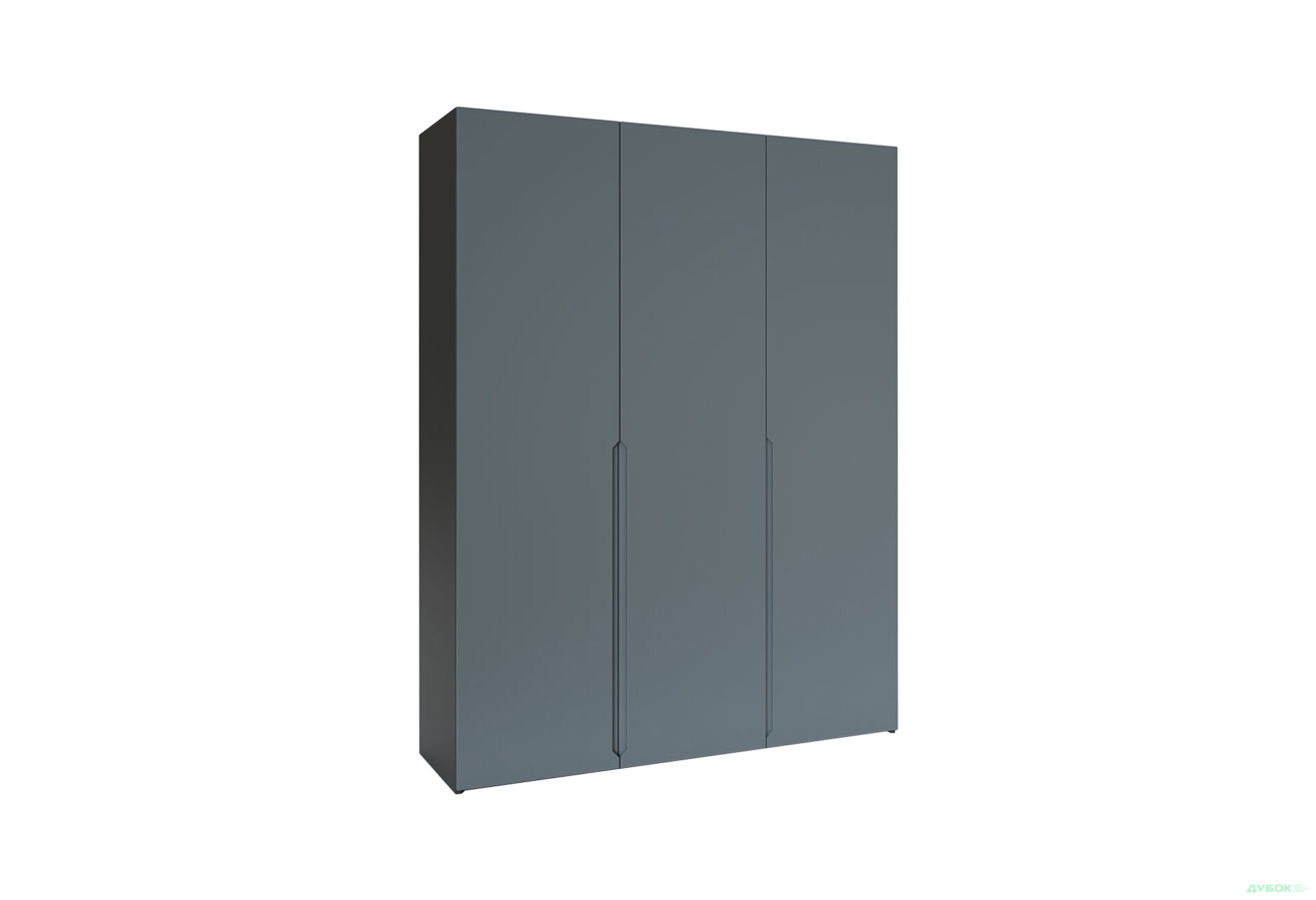 Зображення 1 - Шафа VIP-master Неаполь 3-дверна 150 см Антрацит