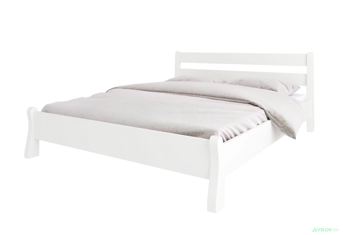Ліжко Arbor Drev Венеція 180х200, бук, білий