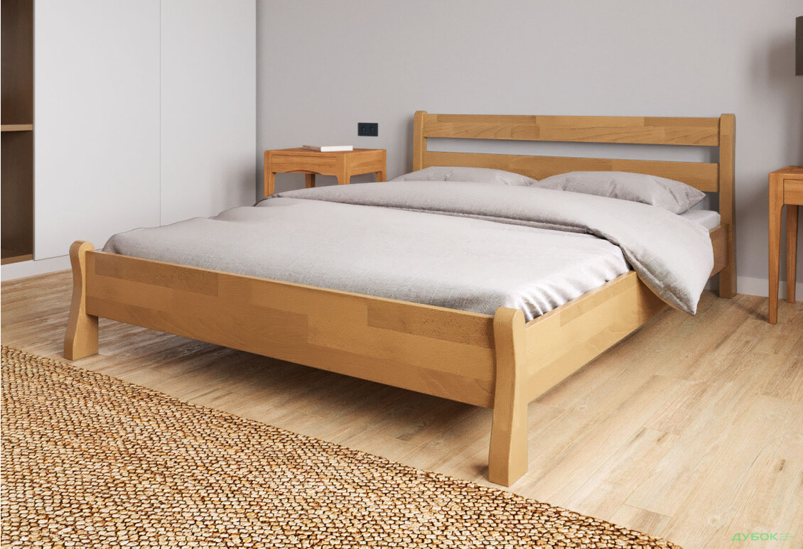 Зображення 2 - Ліжко Arbor Drev Венеція 180х200, сосна, горіх