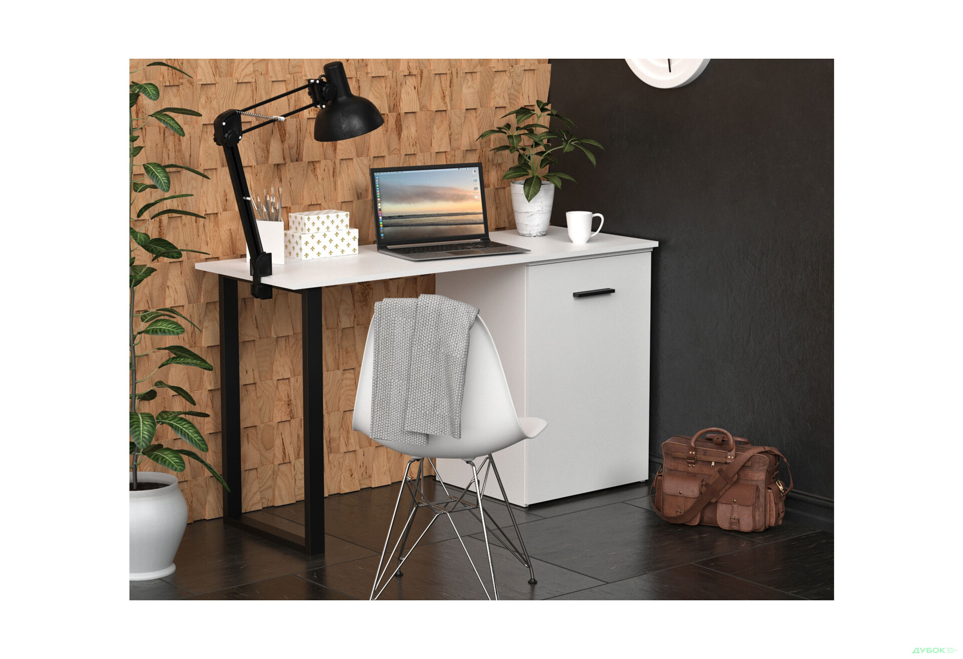 Изображение 5 - Стол-трансформер Knap Knap Hobana+Jambo / Хобана+Джамбо Ш1 с дополнительной поворотной столешницей, полками и ящиком, Белый