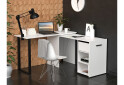 Изображение 6 - Стол-трансформер Knap Knap Hobana+Jambo / Хобана+Джамбо Ш1 с дополнительной поворотной столешницей, полками и ящиком, Белый