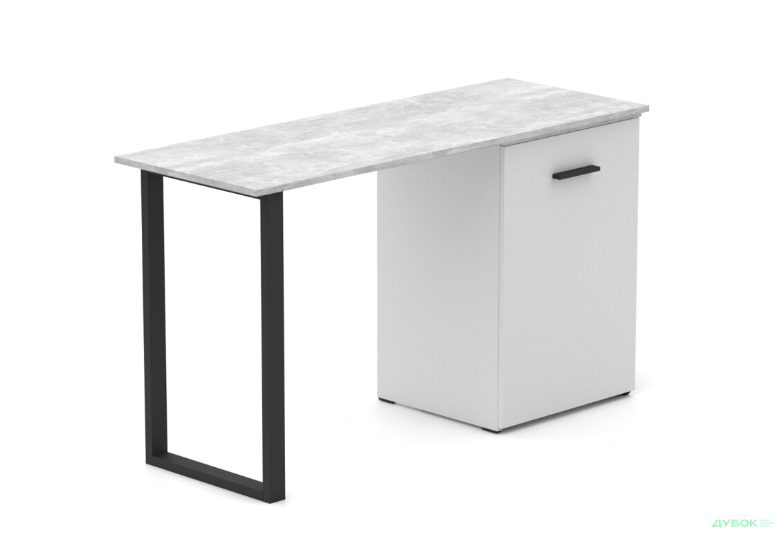 Изображение 3 - Стол-трансформер Knap Knap Hobana+Jambo / Хобана+Джамбо Ш1 с дополнительной поворотной столешницей, полками и ящиком, Белый / Ателье светлый