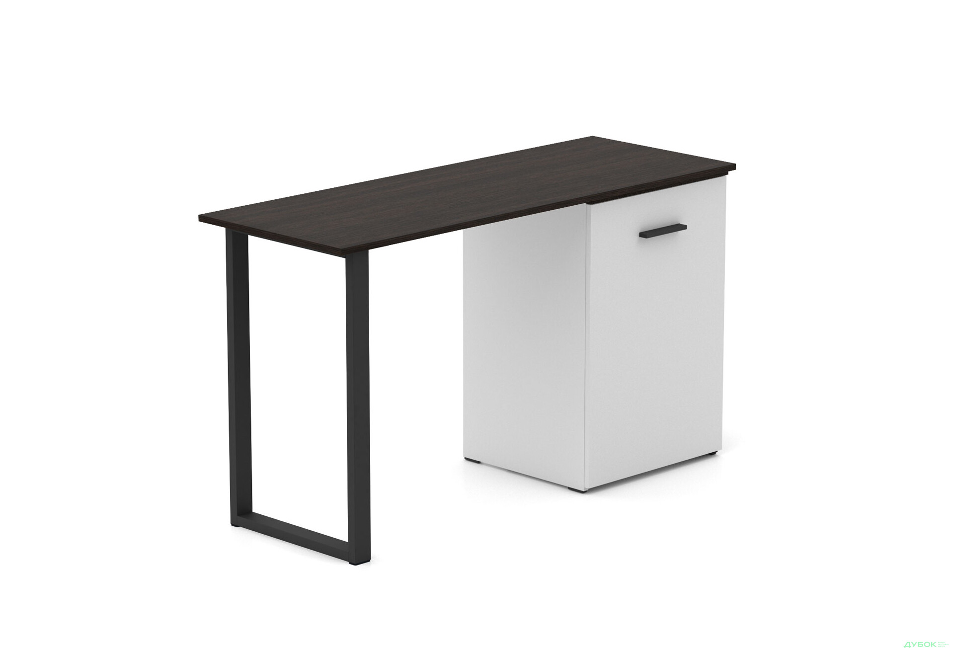 Зображення 3 - Стіл-трансформер Knap Knap Hobana+Jambo / Хобана+Джамбо Ш2 з додатковою поворотною стільницею, полицею та шухлядами, Білий / Венге