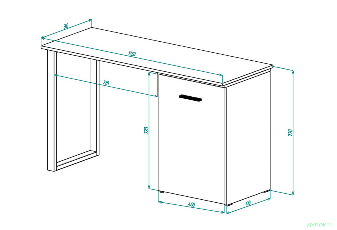 Изображение 6 - Стол-трансформер Knap Knap Hobana+Jambo / Хобана+Джамбо Ш3 с дополнительной поворотной столешницей и ящиками, Дуб сонома