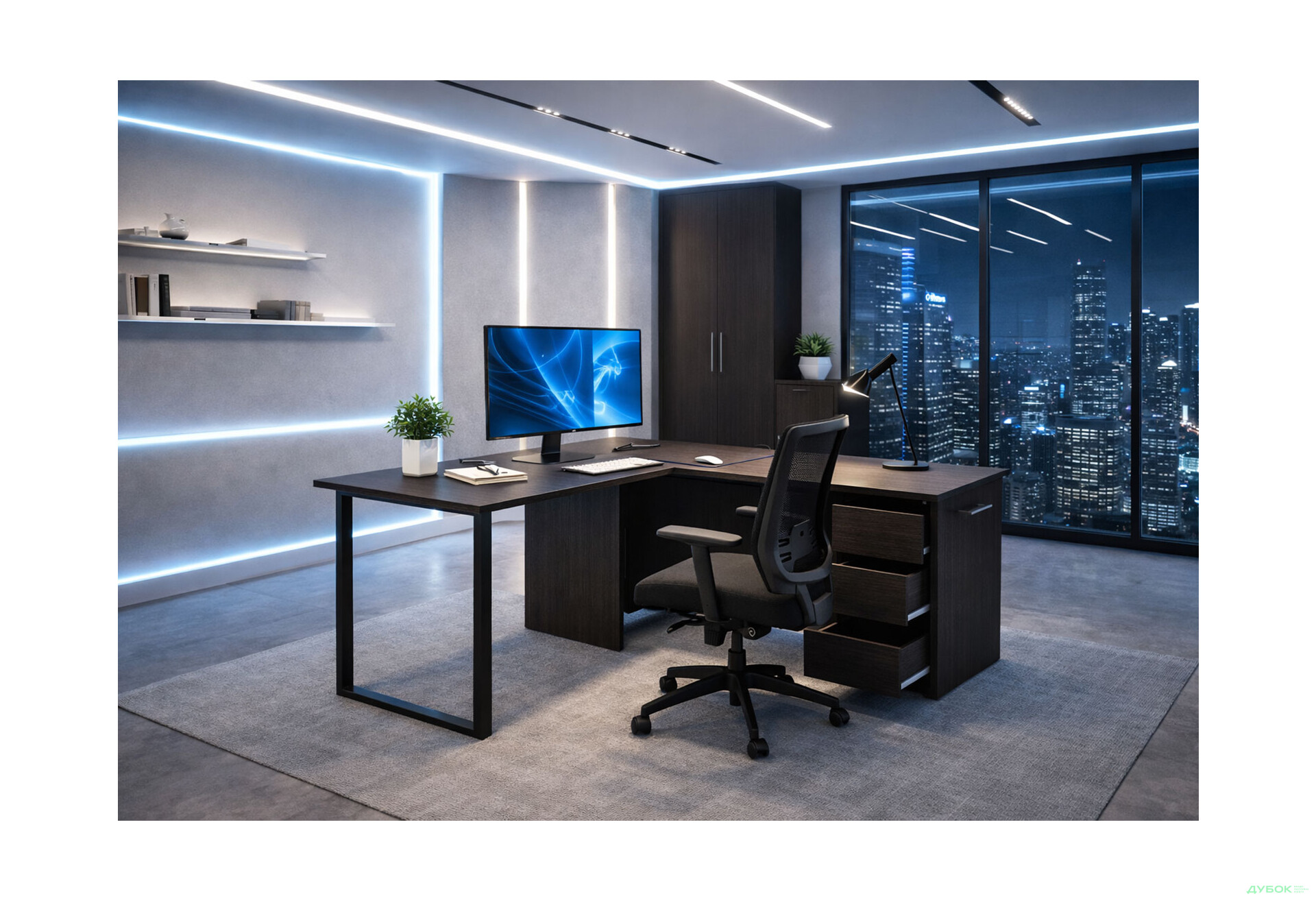 Изображение 2 - Стол-трансформер Knap Knap Hobana+Jambo / Хобана+Джамбо Ш3 с дополнительной поворотной столешницей и ящиками, Венге