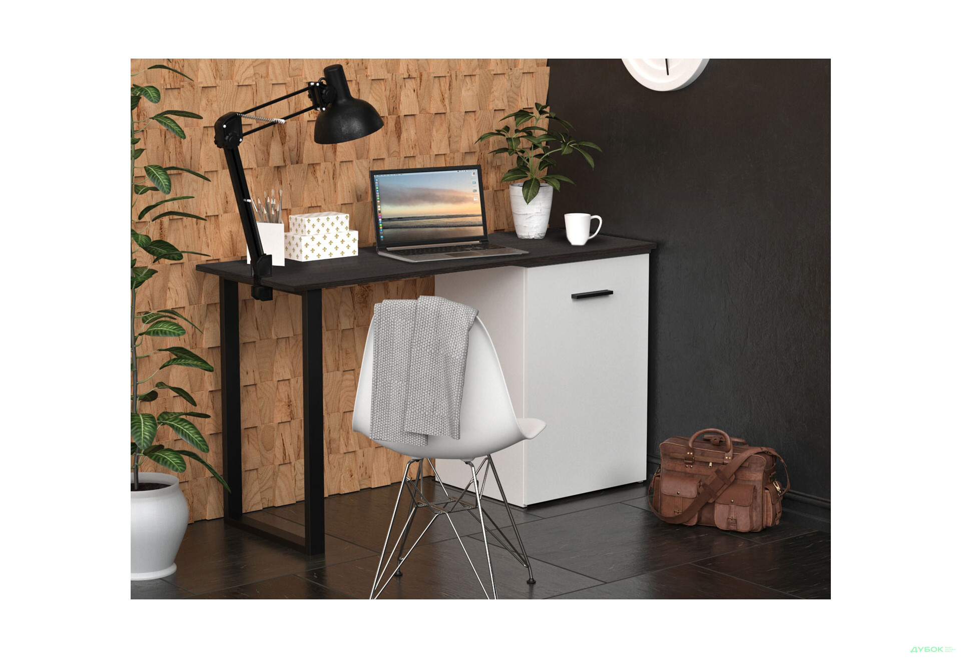 Изображение 5 - Стол-трансформер Knap Knap Hobana+Jambo / Хобана+Джамбо Ш3 с дополнительной поворотной столешницей и ящиками, Белый / Венге