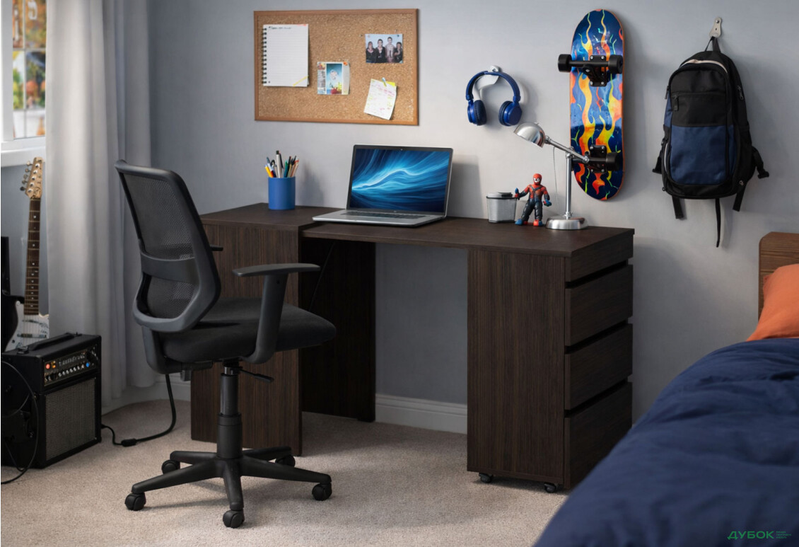 Зображення 2 - Стіл-комод трансформер Knap Knap Shiron / Широн з шухлядами, Венге