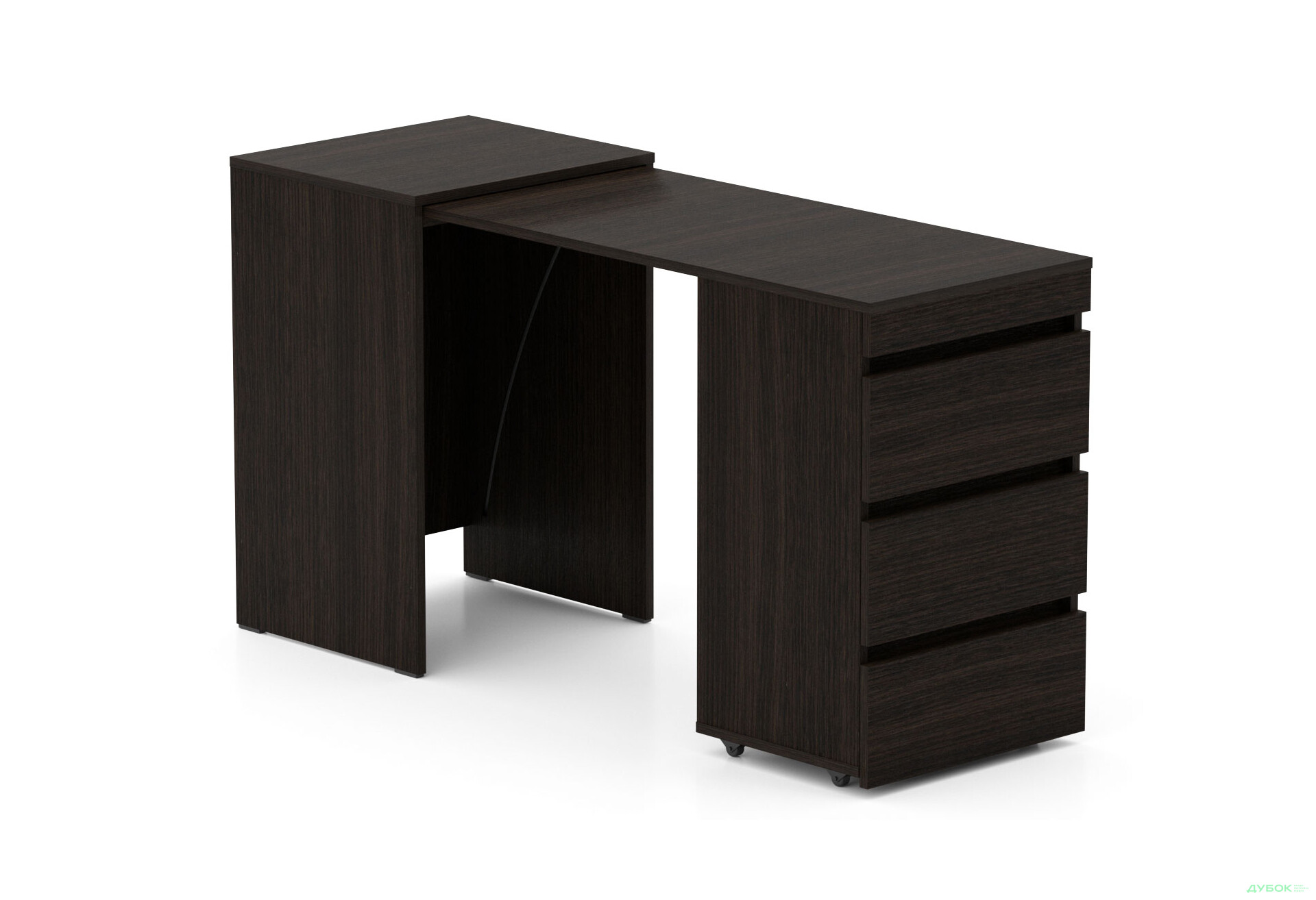 Изображение 1 - Стол-комод трансформер Knap Knap Shiron / Широн с ящиками, Венге