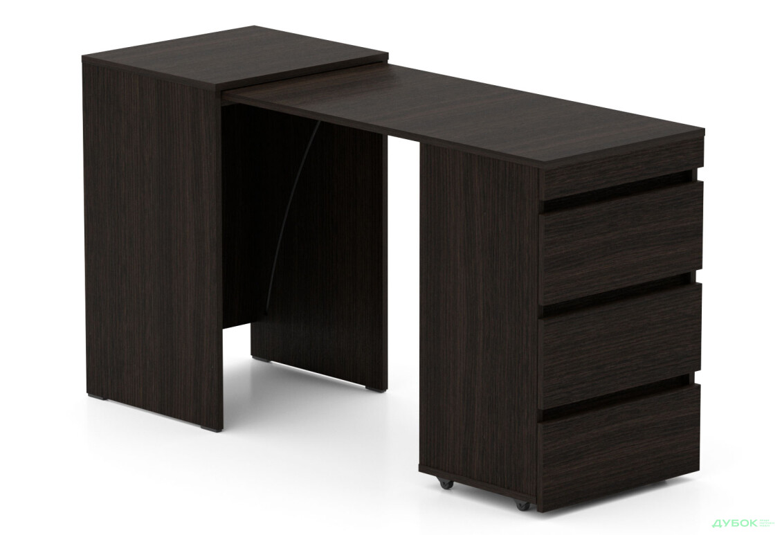 Стол-комод трансформер Knap Knap Shiron / Широн с ящиками, Венге