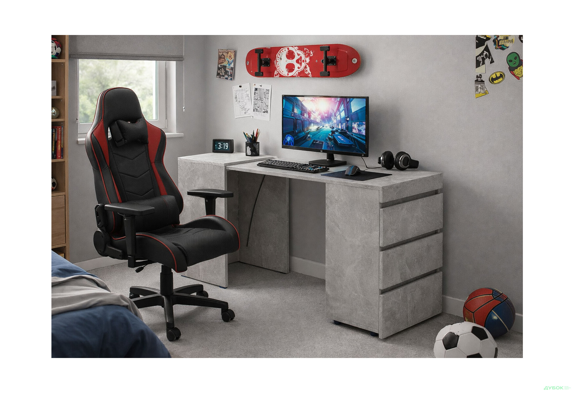 Изображение 2 - Стол-комод трансформер Knap Knap Shiron / Широн с ящиками, Ателье светлый