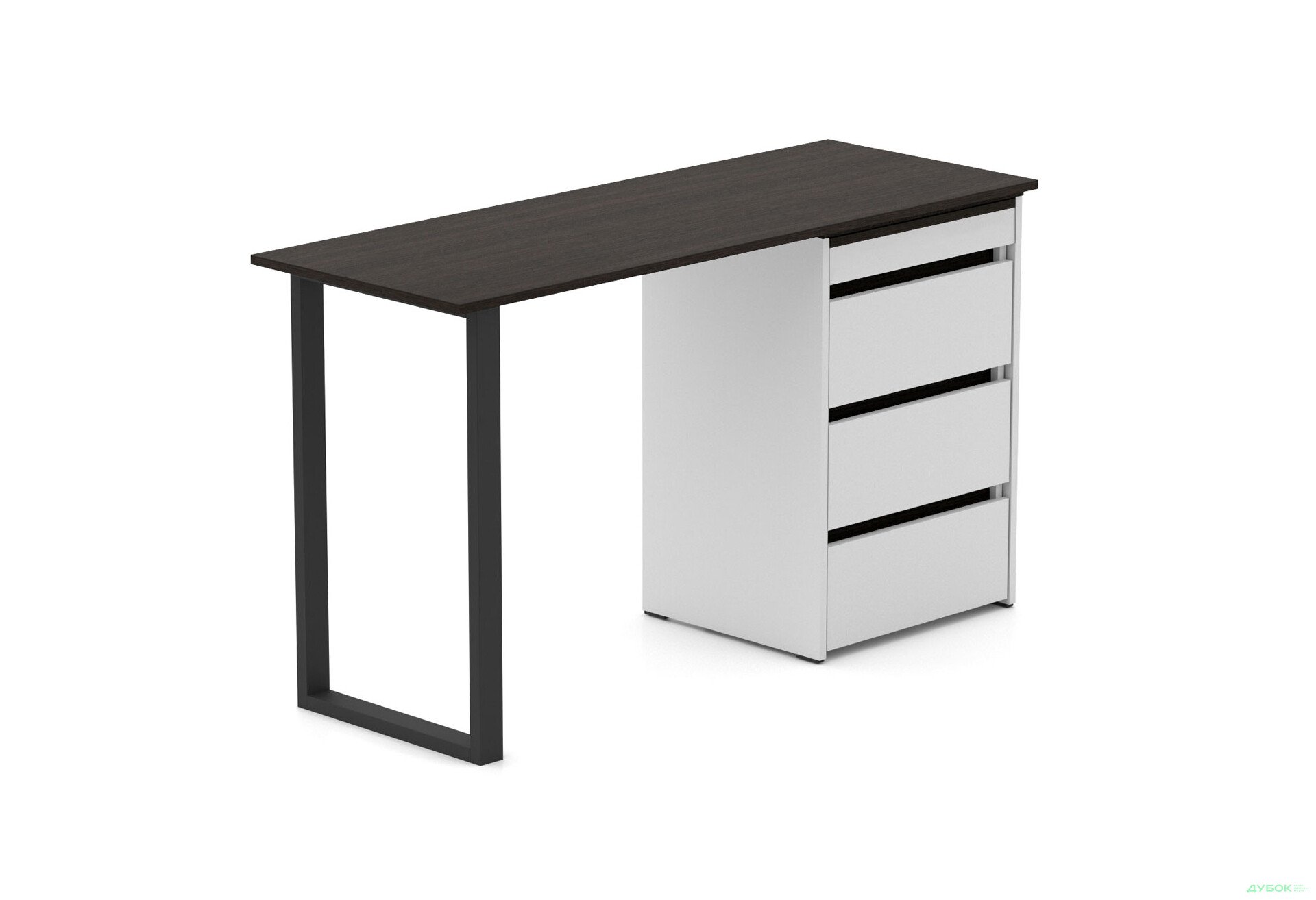 Изображение 1 - Стол-комод трансформер Knap Knap Shiron+Jambo / Широн+Джамбо с дополнительной поворотной столешницей и ящиками, Белый / Венге