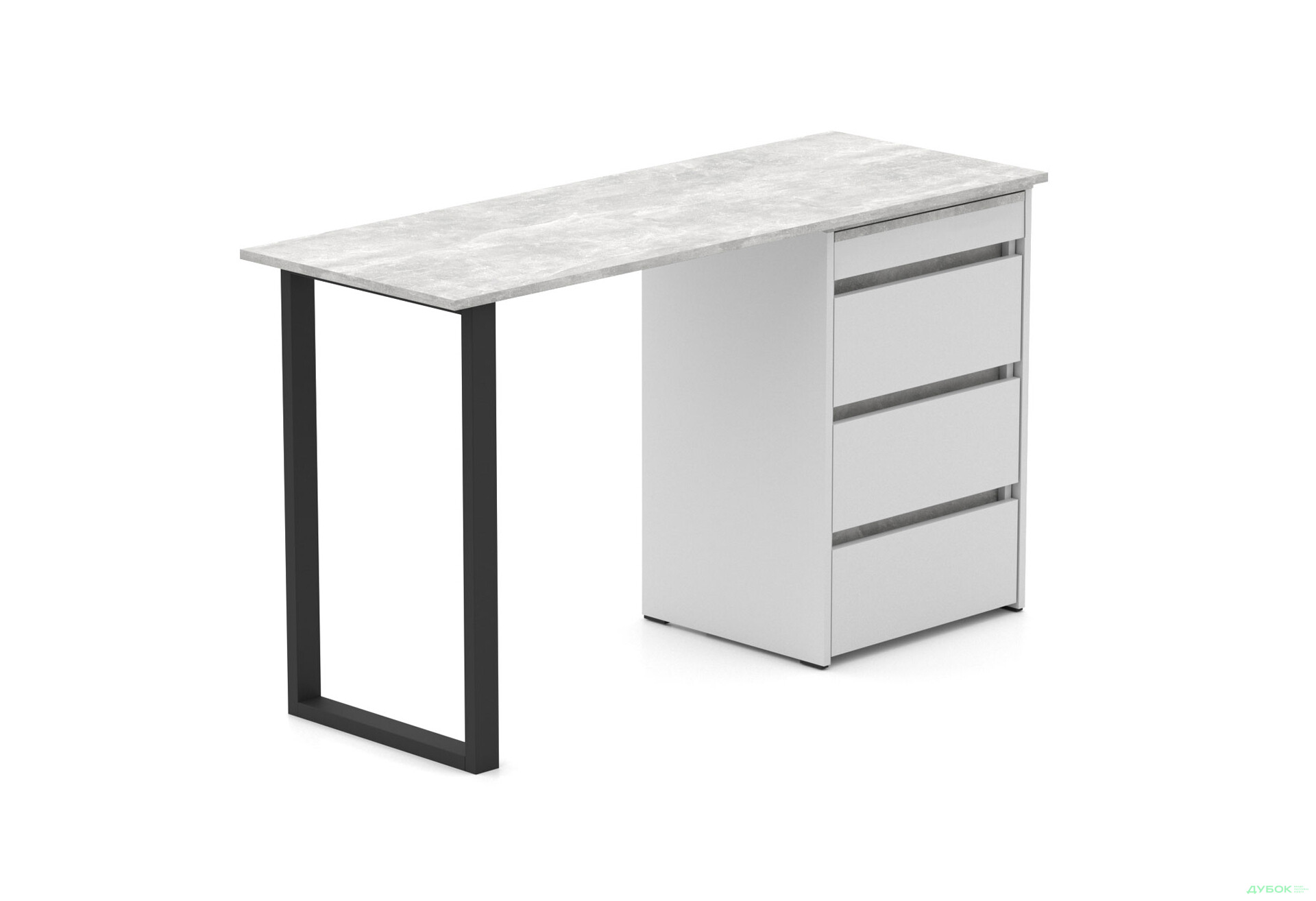 Изображение 1 - Стол-комод трансформер Knap Knap Shiron+Jambo / Широн+Джамбо с дополнительной поворотной столешницей и ящиками, Белый / Ателье светлый