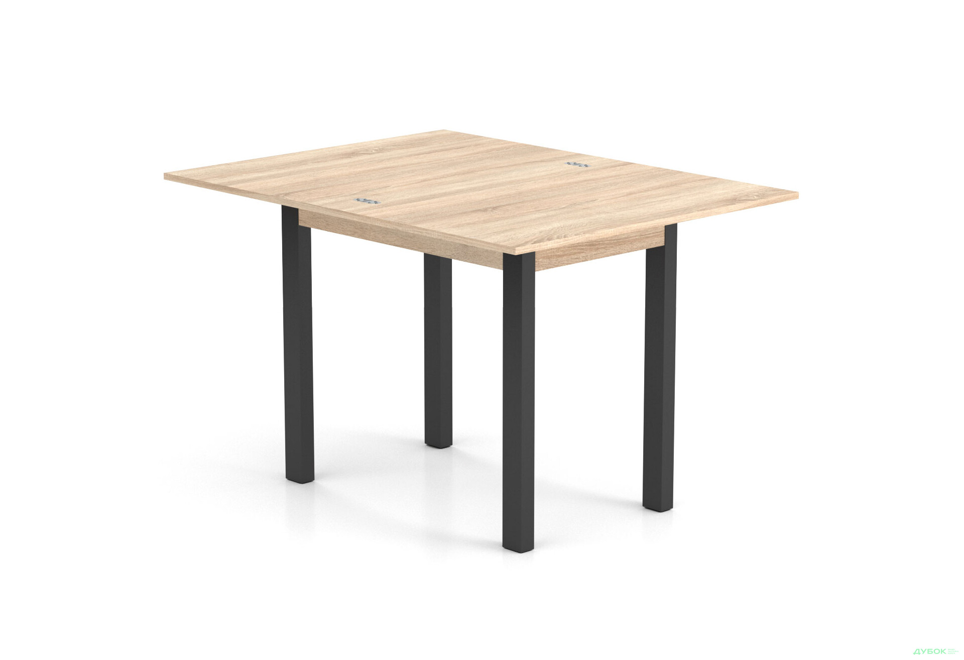 Изображение 2 - Стол-трансформер Knap Knap Gustus / Густус 90х60 см раскладной, Дуб сонома