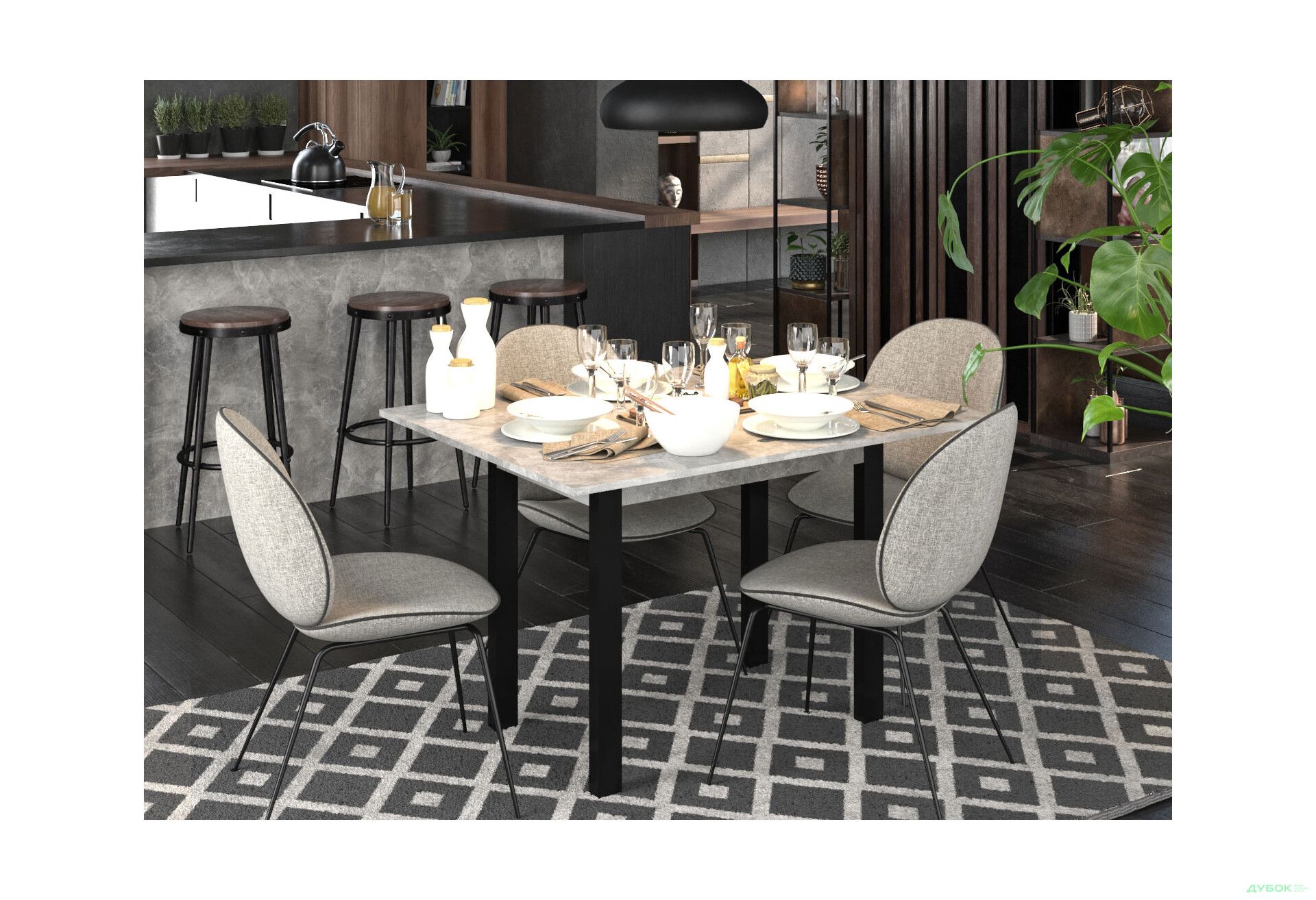 Изображение 4 - Стол-трансформер Knap Knap Gustus / Густус 90х60 см раскладной, Ателье светлый