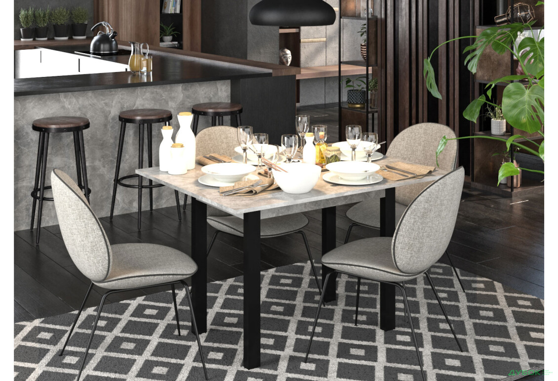 Изображение 4 - Стол-трансформер Knap Knap Gustus / Густус 90х60 см раскладной, Ателье светлый