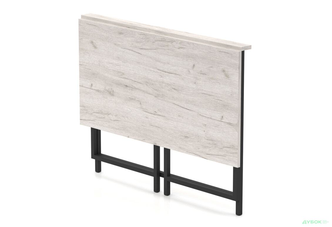 Изображение 2 - Стол-трансформер Knap Knap Spier / Спир 90х57 см раскладной, Дуб крафт белый