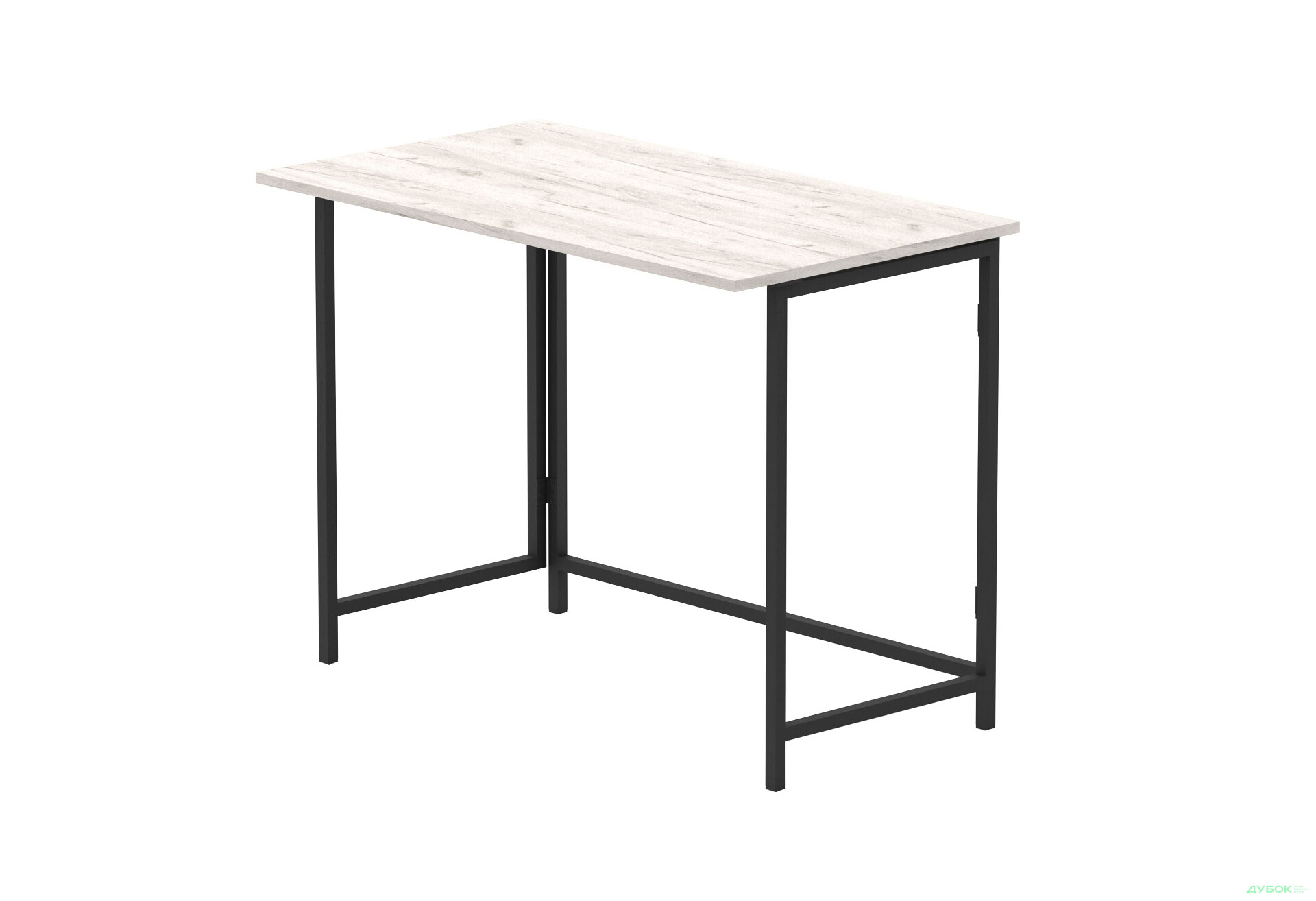 Изображение 1 - Стол-трансформер Knap Knap Spier / Спир 90х57 см раскладной, Дуб крафт белый