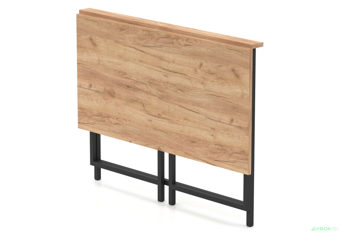 Зображення 2 - Стіл-трансформер Knap Knap Spier / Спір 90х57 см розкладний, Дуб крафт золотий