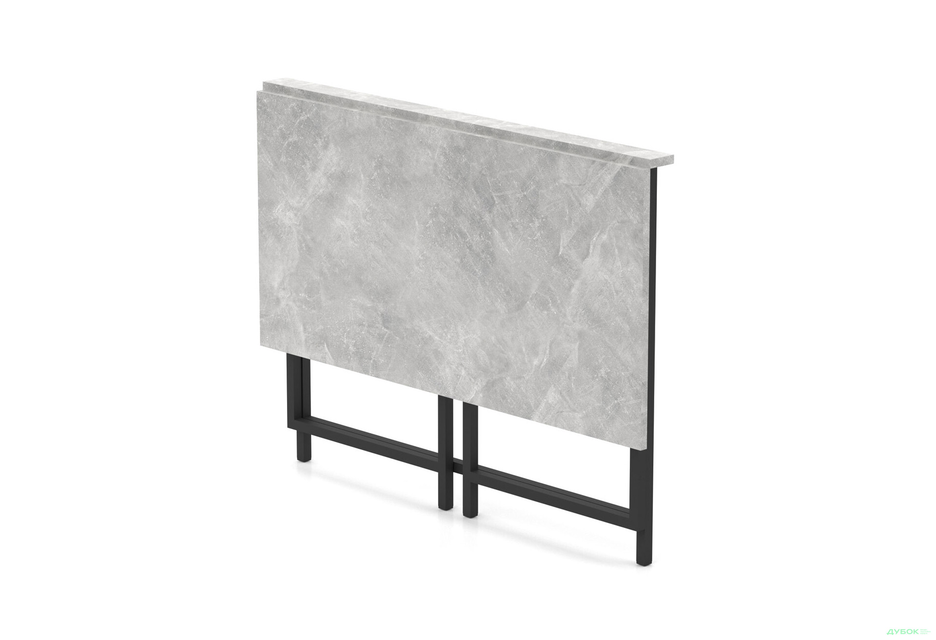 Зображення 2 - Стіл-трансформер Knap Knap Spier / Спір 90х57 см розкладний, Ательє світлий