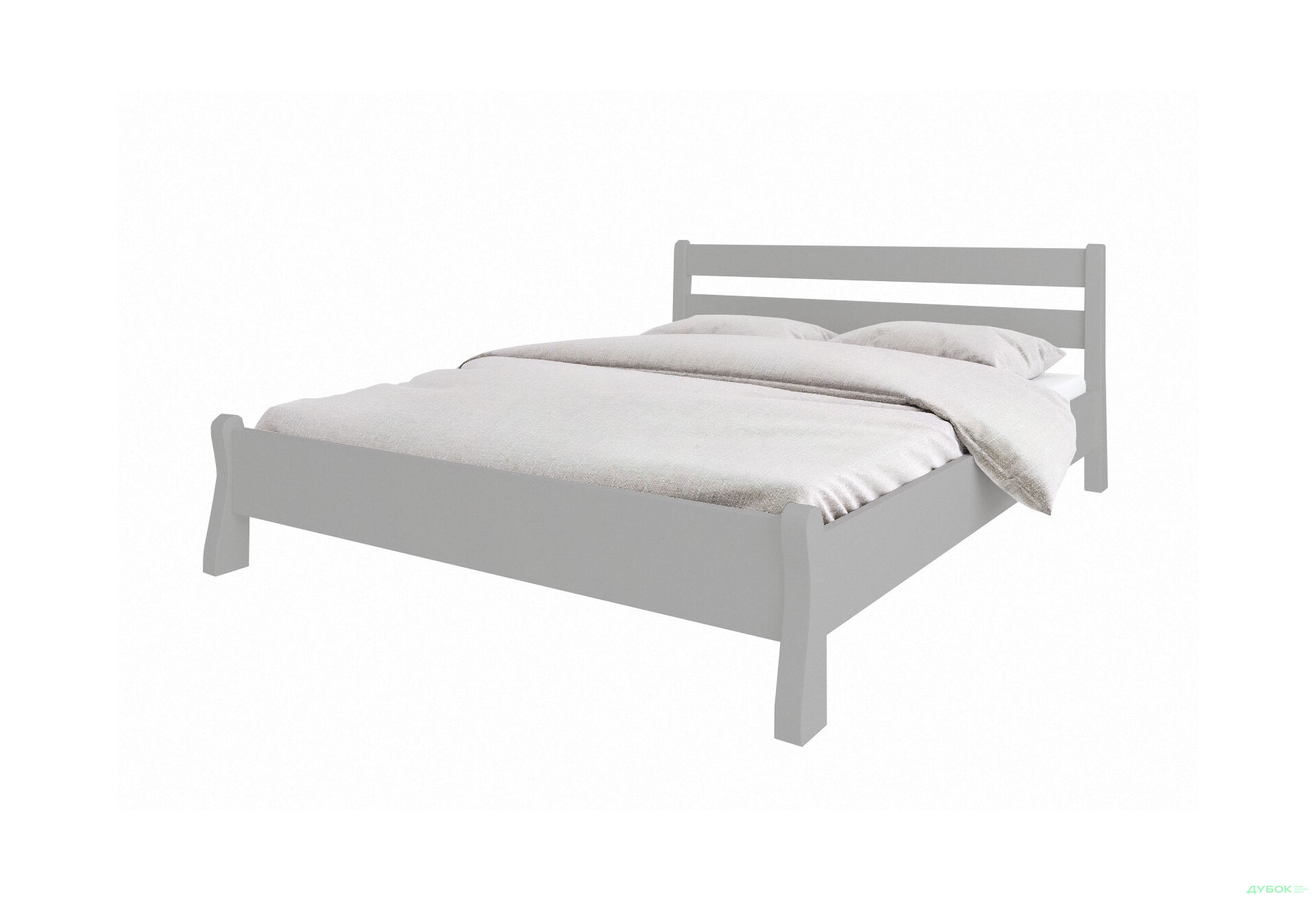 Зображення 1 - Ліжко Arbor Drev Венеція 140х200, сосна, сірий