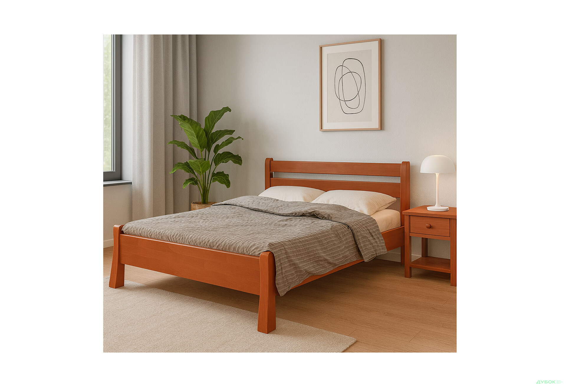 Изображение 2 - Кровать Арбор Древ Венеция 120х190, сосна, яблоня локарно