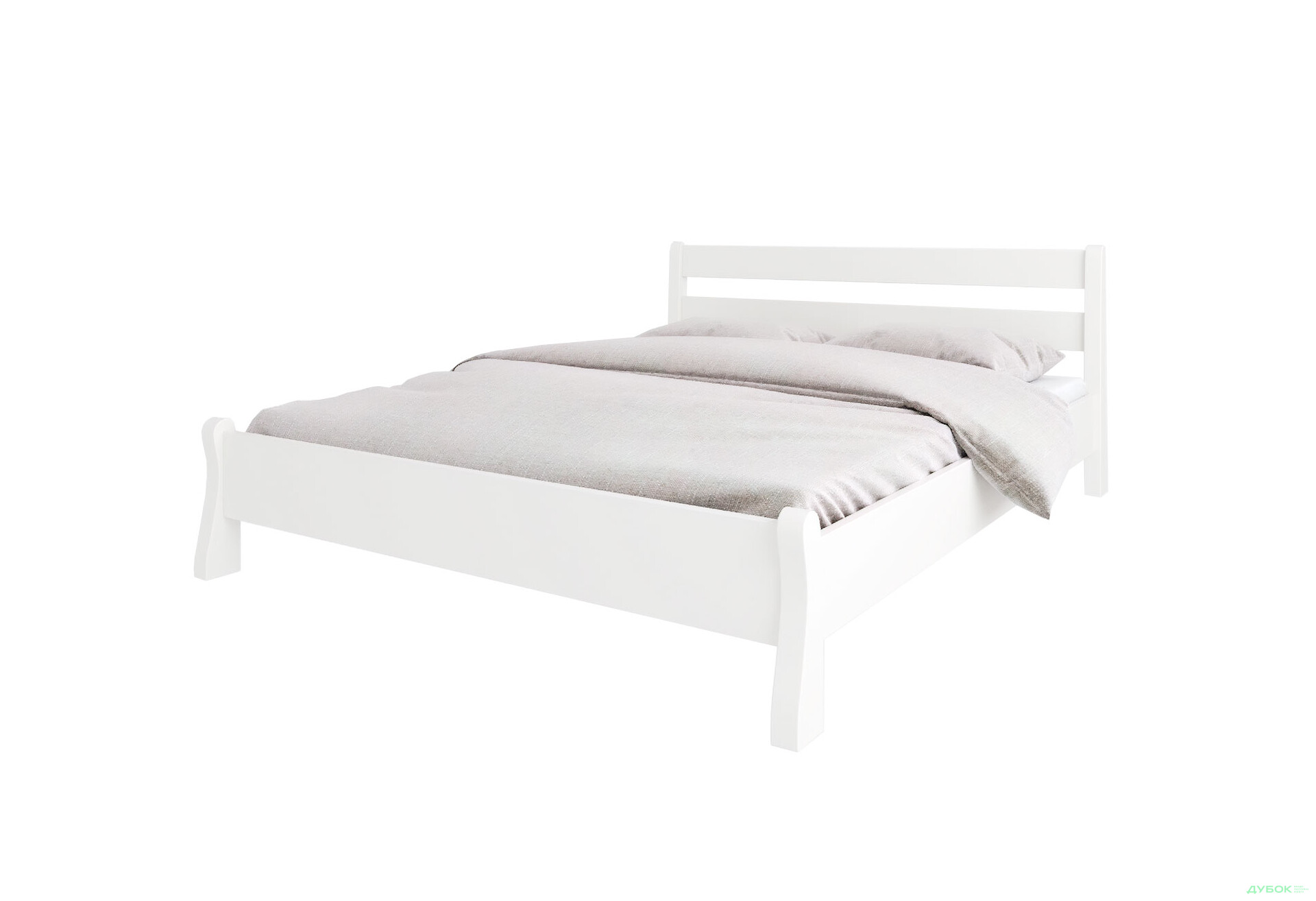 Ліжко Arbor Drev Венеція 120х190, бук, білий - Зображення 1 Зображення 1 - Ліжко Arbor Drev Венеція 120х190, бук, білий