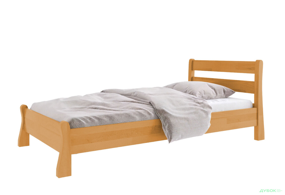 Ліжко Arbor Drev Венеція 90х200, бук, вільха - Зображення 1 Зображення 1 - Ліжко Arbor Drev Венеція 90х200, бук, вільха