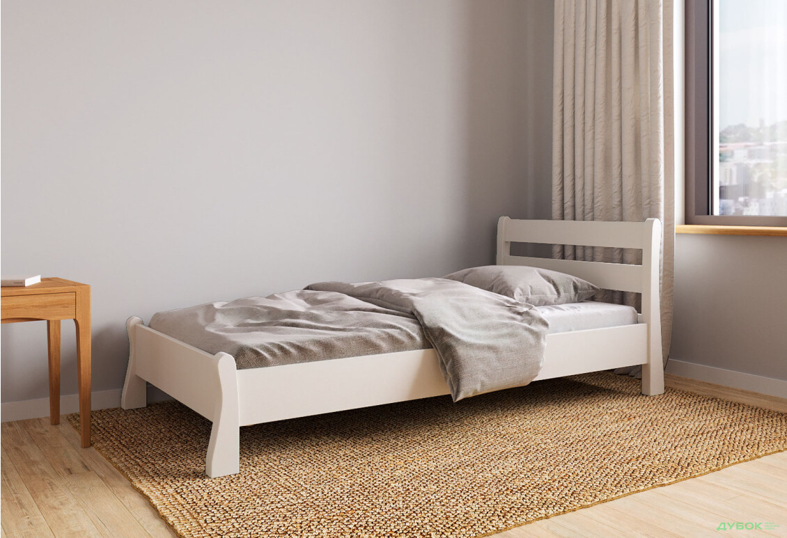 Зображення 2 - Ліжко Arbor Drev Венеція 90х200, сосна, білий