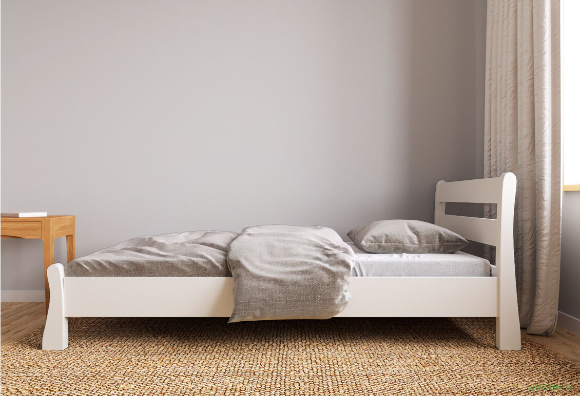 Зображення 3 - Ліжко Arbor Drev Венеція 90х200, сосна, білий