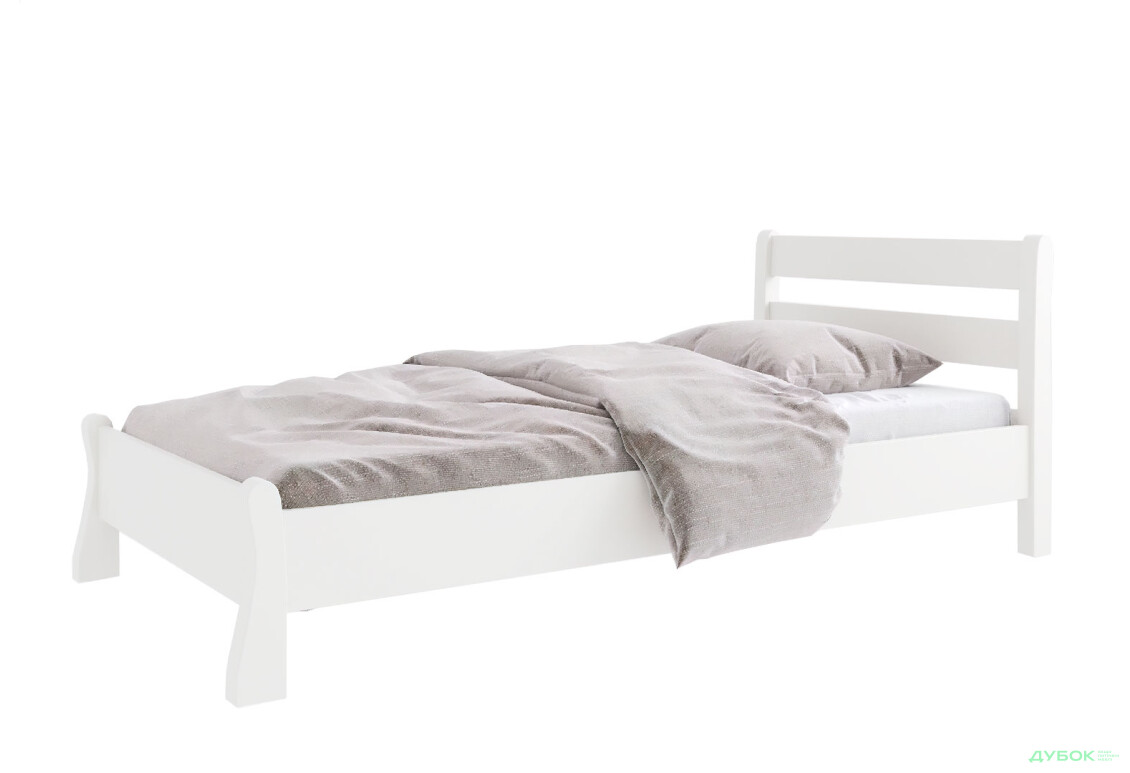 Ліжко Arbor Drev Венеція 90х200, сосна, білий