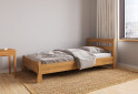 Ліжко Arbor Drev Венеція 90х200, сосна, горіх - Зображення 3 Зображення 3 - Ліжко Arbor Drev Венеція 90х200, сосна, горіх