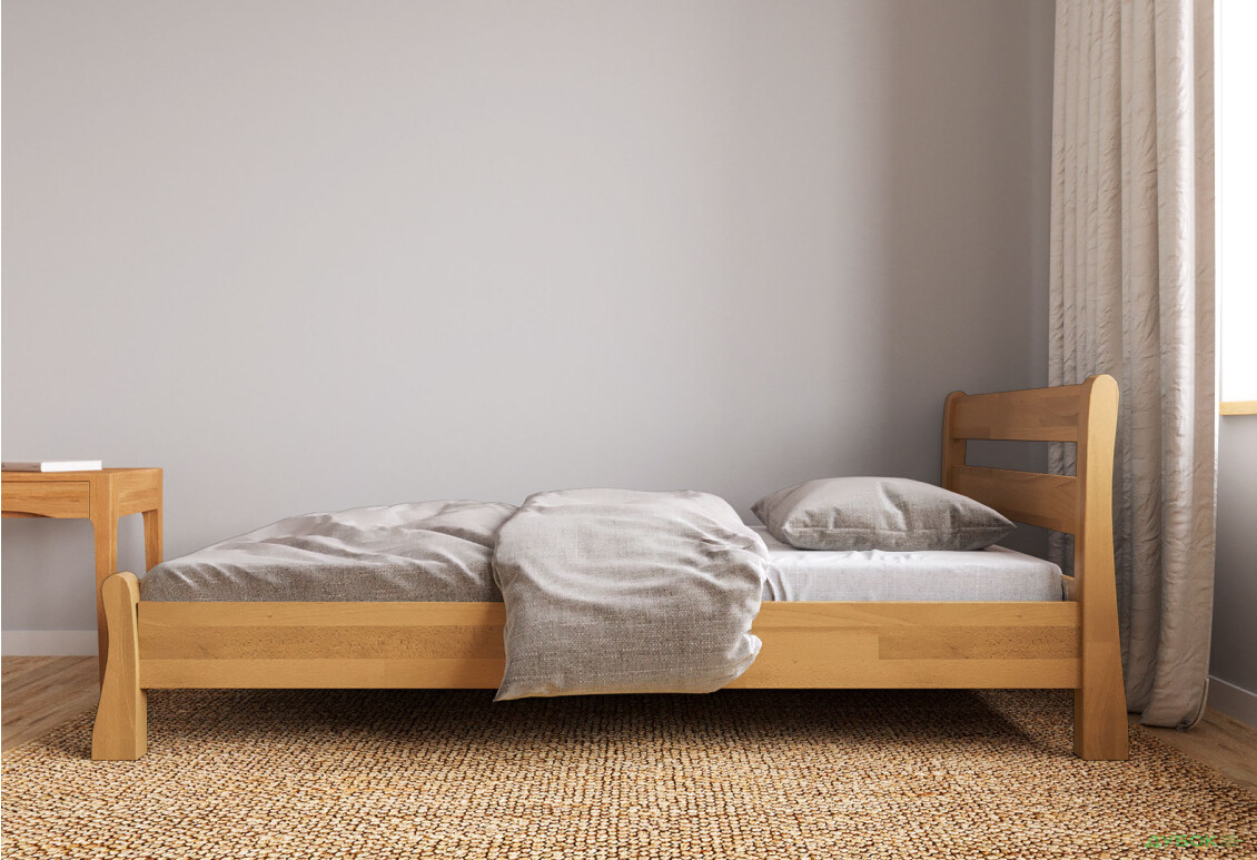 Ліжко Arbor Drev Венеція 90х200, сосна, горіх - Зображення 4 Зображення 4 - Ліжко Arbor Drev Венеція 90х200, сосна, горіх