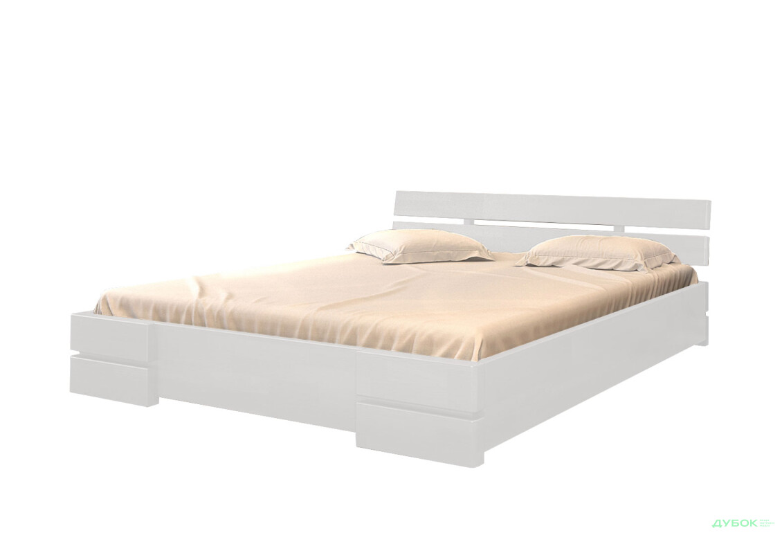 Кровать Arbor Drev Дали 160х200, бук, белый