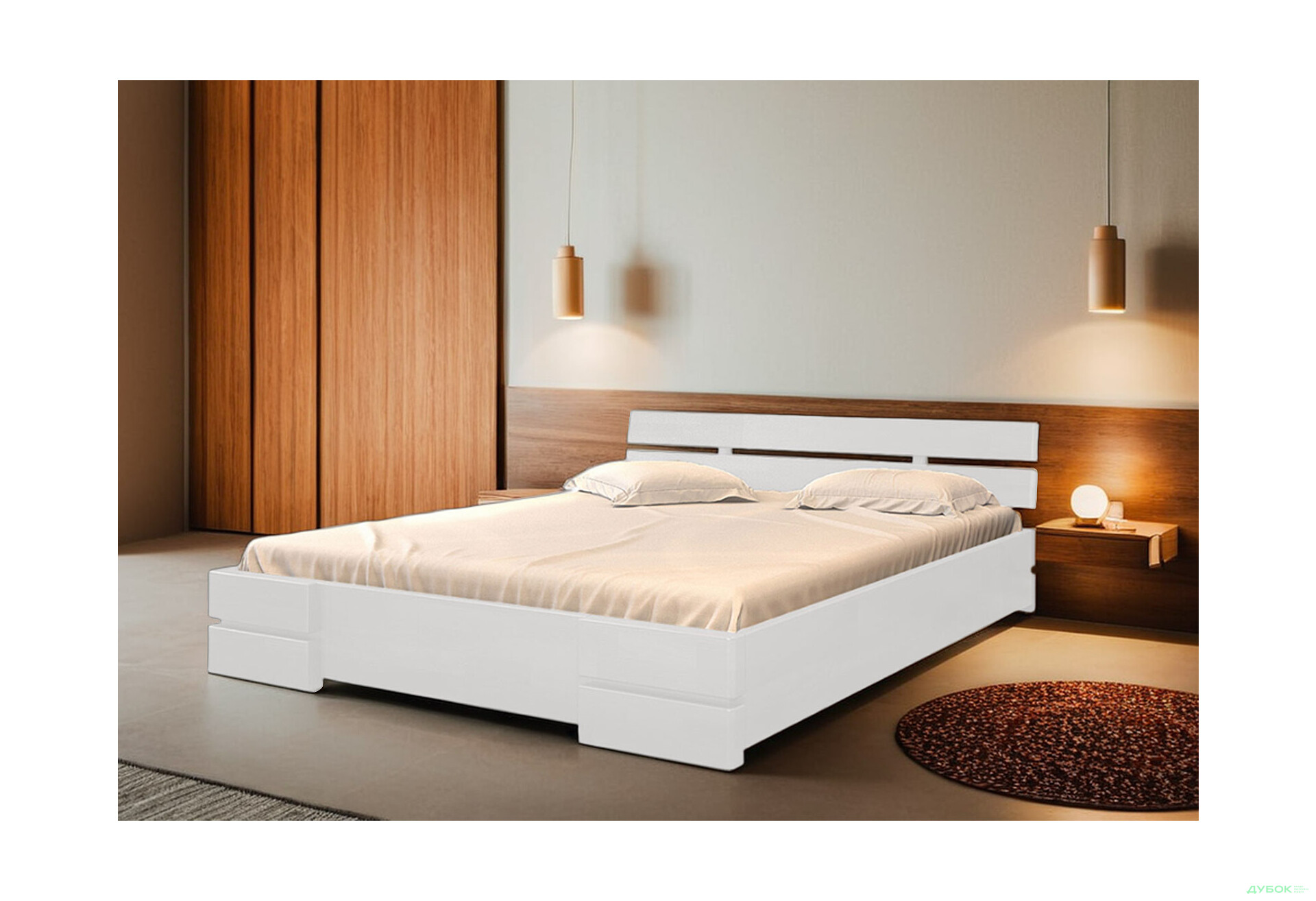 Изображение 2 - Кровать Arbor Drev Дали 160х200, бук, белый