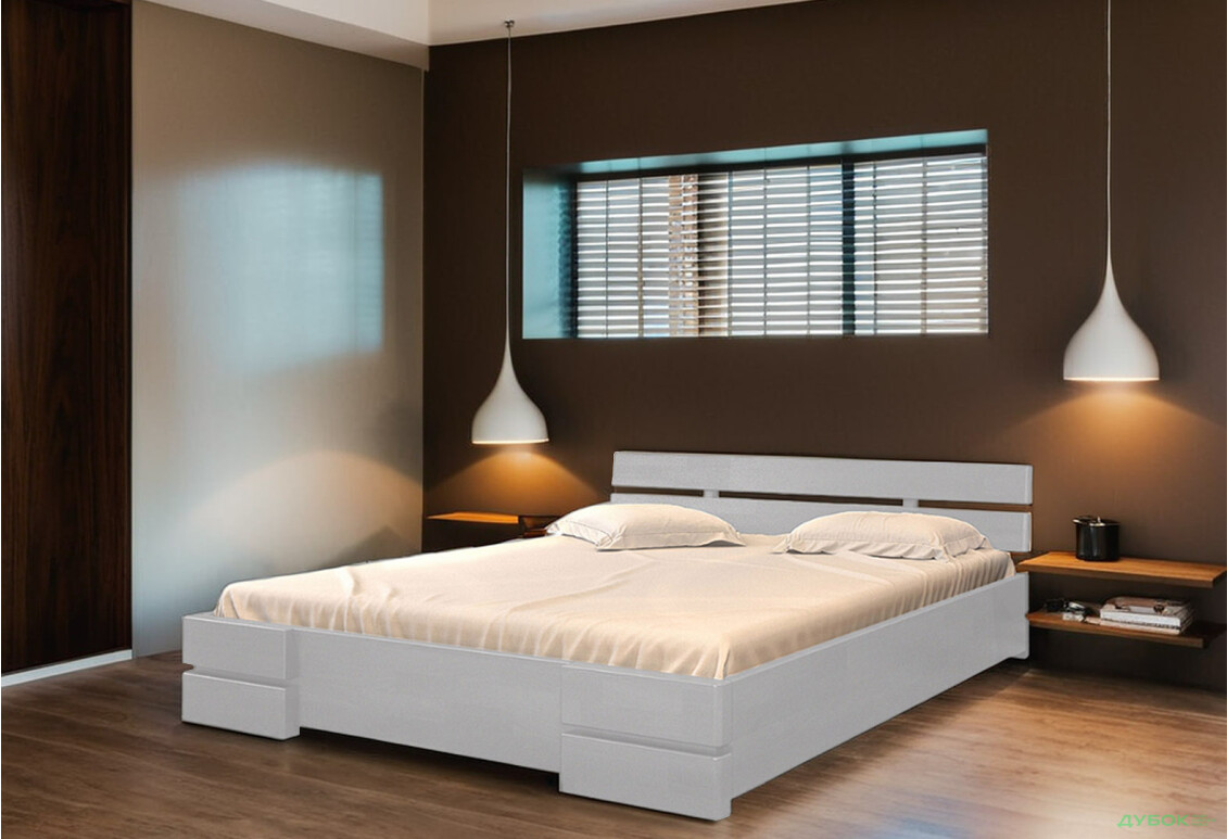 Зображення 2 - Ліжко Arbor Drev Далі 160х200, сосна, сірий