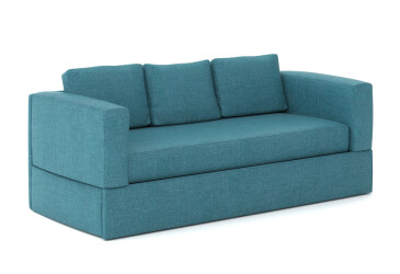 Диван-трансформер Knap Knap RUMI / РУМІ Turquoise 224x99 см бірюзовий