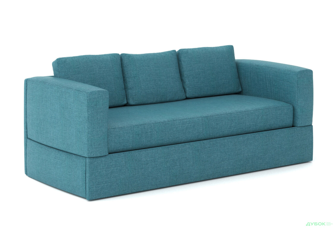 Диван-трансформер Knap Knap RUMI / РУМИ Turquoise 224x99 см бирюзовый