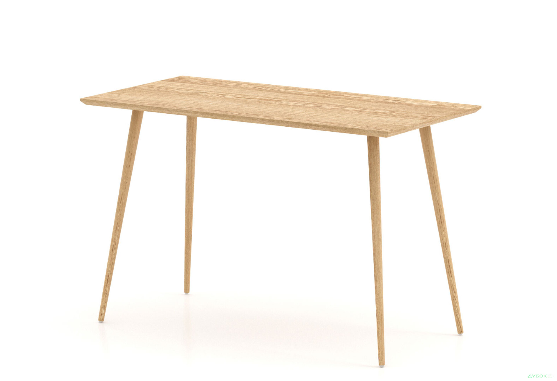 Фото 1 - Обідній стіл Knap Knap Venator / Венатор 120x60 см, Шпонована фанера / Дуб натуральний 