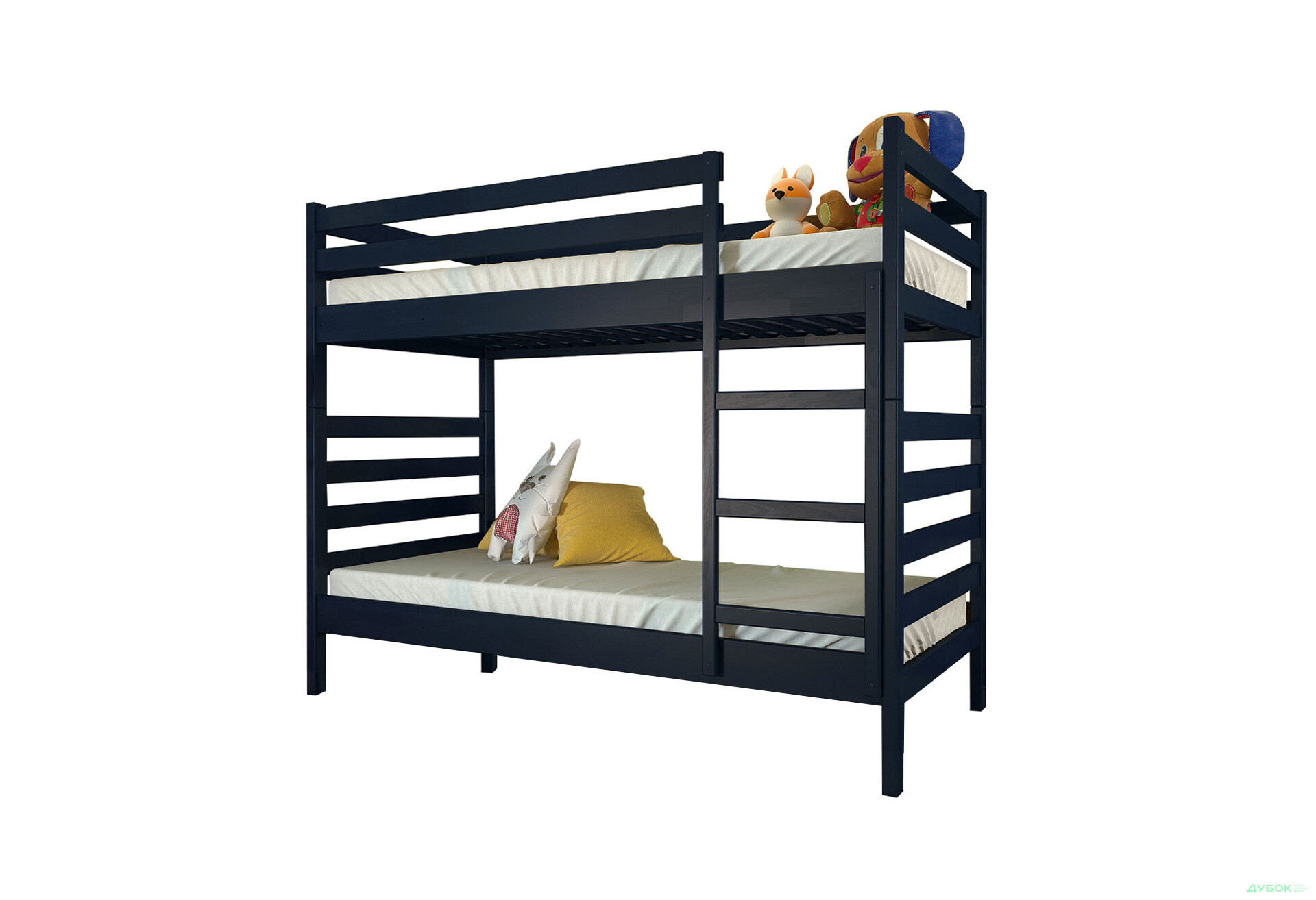 Кровать двухъярусная Арбор Древ Рио 90х190, сосна, венге магия - Изображение 1 Изображение 1 - Кровать двухъярусная Арбор Древ Рио 90х190, сосна, венге магия