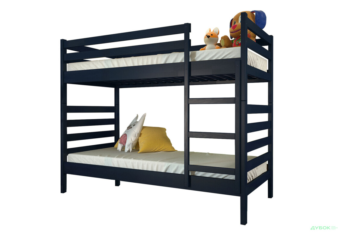 Кровать двухъярусная Арбор Древ Рио 90х190, сосна, венге магия - Изображение 1 Изображение 1 - Кровать двухъярусная Арбор Древ Рио 90х190, сосна, венге магия