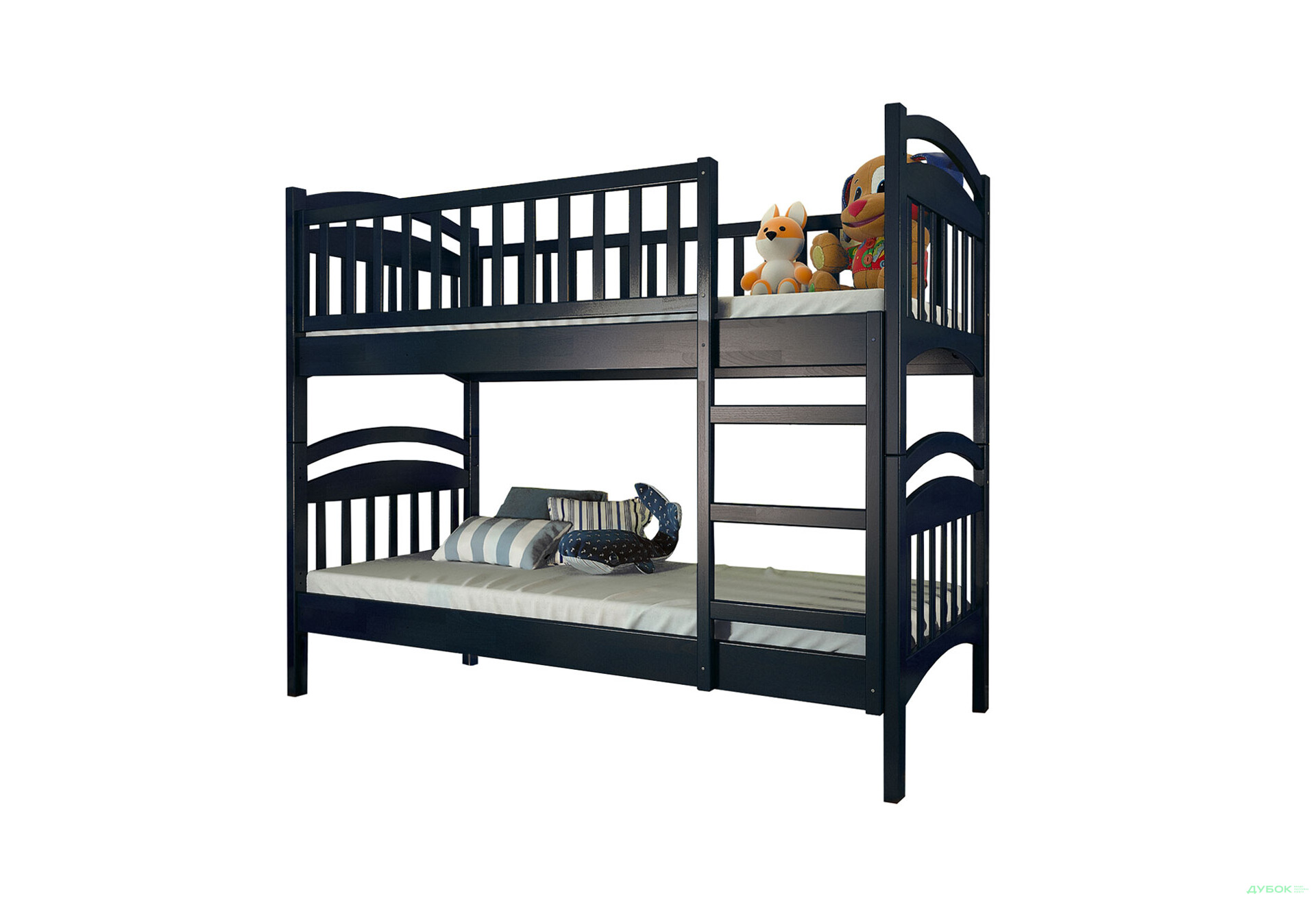 Кровать двухьярусная Арбор Древ Смайл сосна 90х190, венге магия - Изображение 1 Изображение 1 - Кровать двухьярусная Арбор Древ Смайл сосна 90х190, венге магия