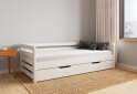Ліжко Arbor Drev Немо 80х190, бук, білий - Зображення 4 Зображення 4 - Ліжко Arbor Drev Немо 80х190, бук, білий